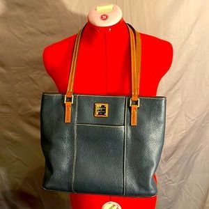 Navy Lexington tote, Dooney And Bourke